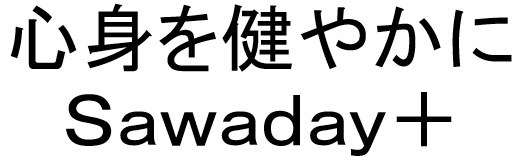 心身を健やかに Sawaday+ 商願2024-091818の商標見本