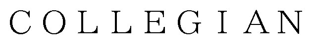 COLLEGIAN 商願2024-092391の商標見本