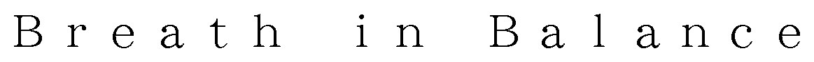 reath in Balance 商願2024-098867の商標見本