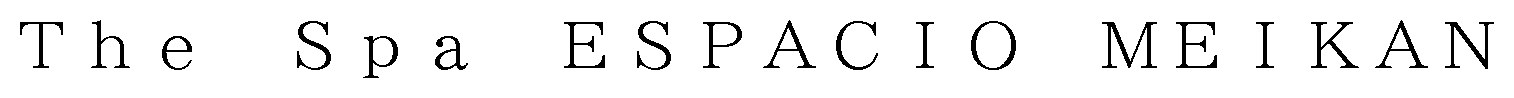 ESPACIO MEIKAN Th e spa 商願2024-099397の商標見本