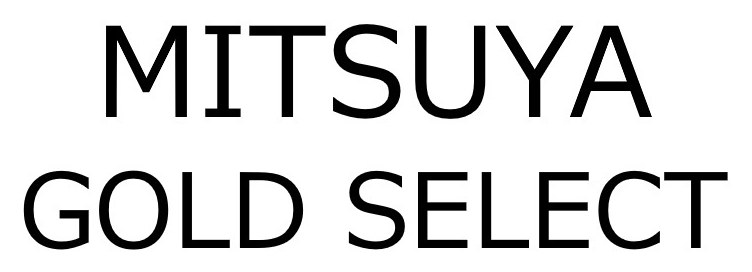MITSUYA GOLD SELECT 商願2024-100512の商標見本