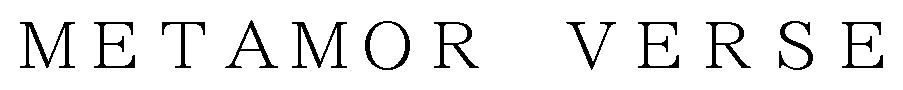METAMOR VERSE 商願2024-101612の商標見本