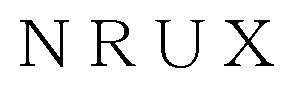 NRUX 商願2024-101614の商標見本