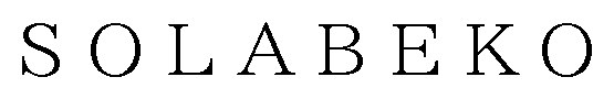 SOLABEKO 商願2024-102826の商標見本