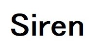 Siren 商願2024-106472の商標見本