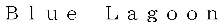 Blue Lagoon 商願2024-107973の商標見本