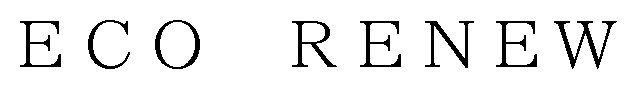 ECO RENEW 商願2024-108882の商標見本