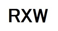 RXW 商願2024-109227の商標見本