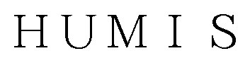 HUMIS 商願2024-109544の商標見本