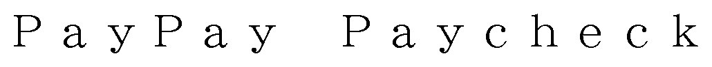 PayPay Paycheck 商願2024-111766の商標見本
