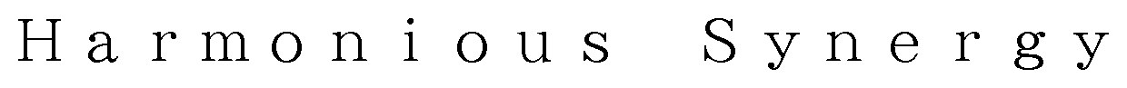 Harmonious Synergy 商願2024-112142の商標見本