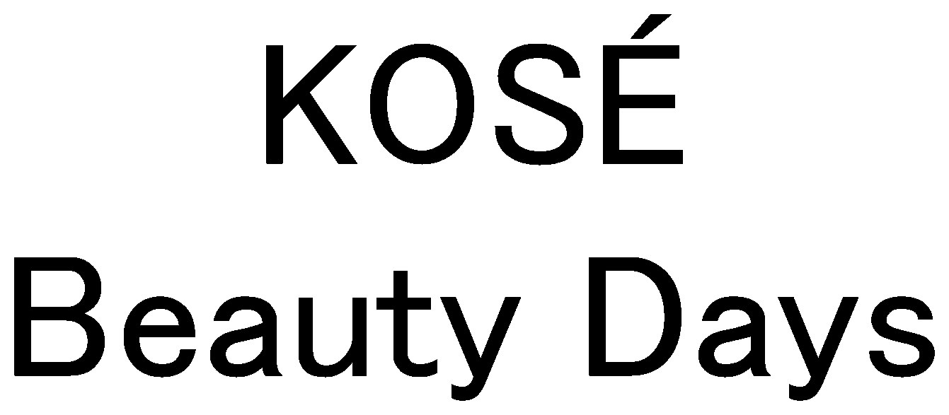 KOSÉ Beauty Days 商願2024-112471の商標見本