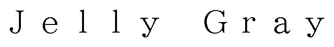 Jelly Gray 商願2024-112596の商標見本