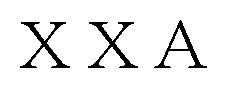 XXA 商願2024-113622の商標見本