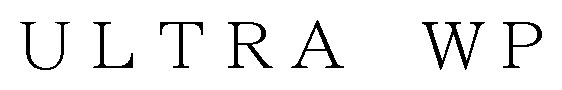 ULTRA WP 商願2024-113686の商標見本