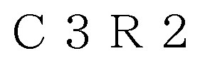 C3R2 商願2024-115900の商標見本