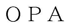 OPA 商願2024-116165の商標見本