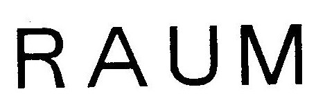 RAUM 商願2024-116168の商標見本