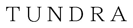 TUNDRA 商願2024-116741の商標見本