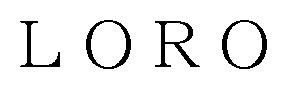 LORO 商願2024-119719の商標見本