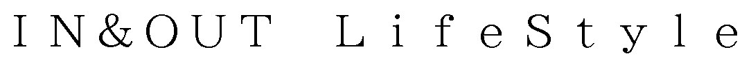 LifeStyle IN&OUT 商願2024-121570の商標見本
