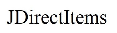 JDirectItems 商願2024-122889の商標見本