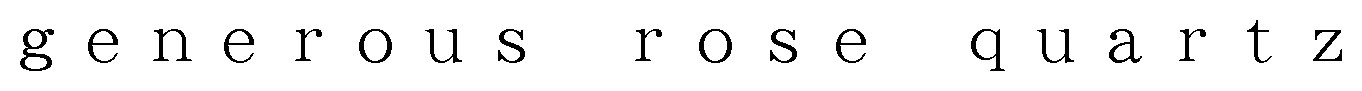 ro se quar generous 商願2024-123913の商標見本