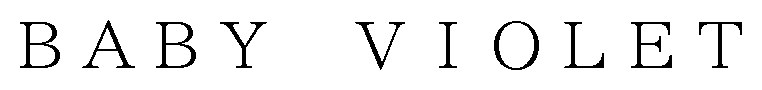 BABY VIOLET 商願2024-124049の商標見本