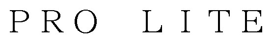 PRO LITE 商願2024-126128の商標見本