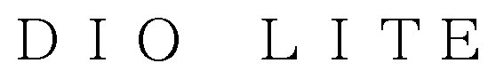 DIO LITE 商願2024-126130の商標見本