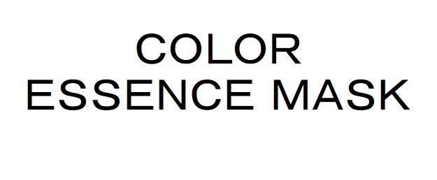 COLOR ESSENCE MASK 商願2024-126164の商標見本