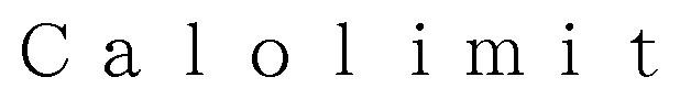 Calolimit 商願2024-126408の商標見本