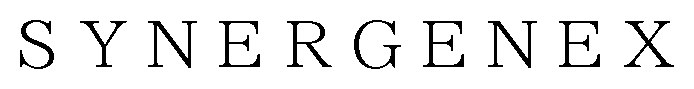 SYNERGENEX 商願2024-127719の商標見本