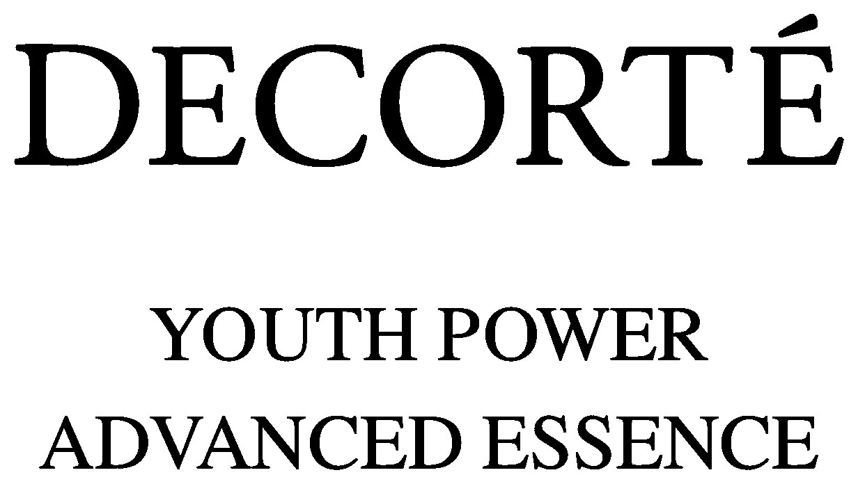 DECORTE YOUTH POWER ADVANCED ESSENCE 商願2024-127870の商標見本