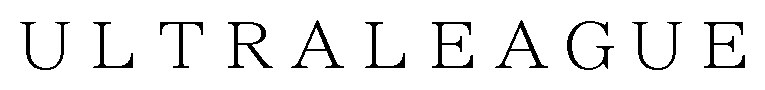 ULTRALEAGUE 商願2024-130099の商標見本