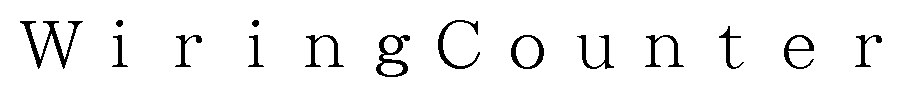 WiringCounter 商願2024-130188の商標見本