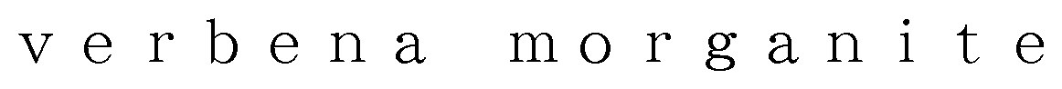 verbena mor ganite 商願2024-131054の商標見本