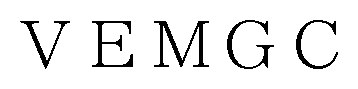 VEMGC 商願2024-131315の商標見本