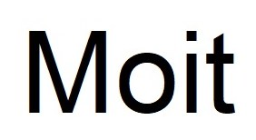 Moit 商願2024-133879の商標見本