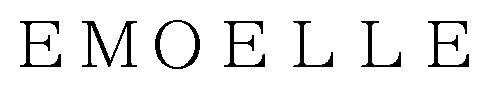 EMOELLE 商願2024-134551の商標見本