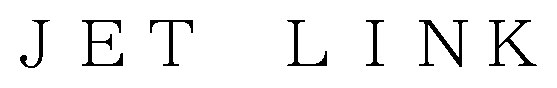 JET LINK 商願2024-134585の商標見本