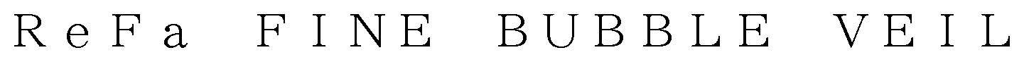 ReFa FINE BUBBLE VEIL 商願2024-134611の商標見本