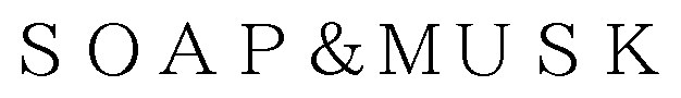 SOAP&MUSK 商願2024-134718の商標見本
