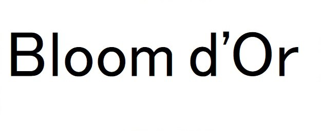 Bloom d'Or 商願2024-138049の商標見本