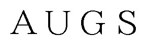 AUGS 商願2024-139864の商標見本