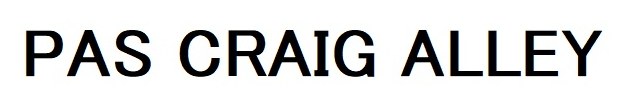 PAS CRAIG ALLEY 商願2025-001925の商標見本