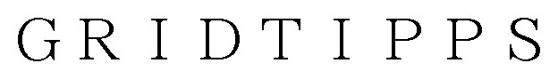 GRIDTIPPS 商願2025-002099の商標見本