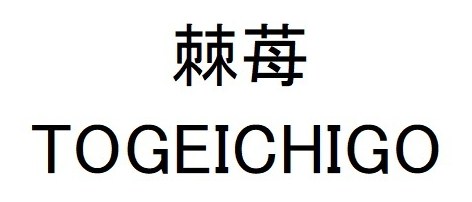 棘苺 TOGEICHIGO 商願2025-002266の商標見本