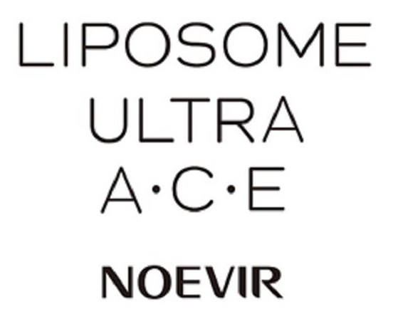 LIPOSOME ULTRA A・C・E NOEVIR 商願2025-006805の商標見本