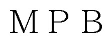 MPB 商願2025-006880の商標見本